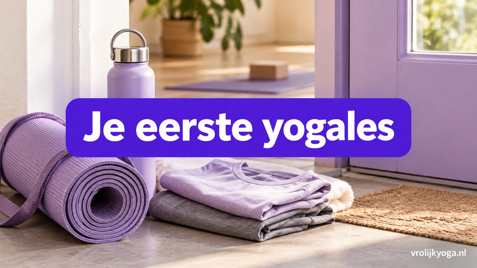 Je eerste yogales — illustratief headerbeeld